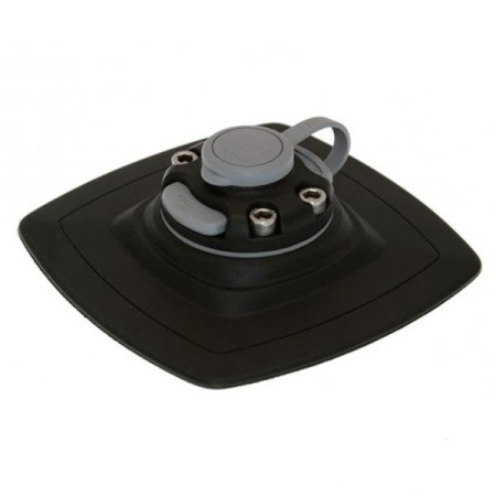Замок та монтажний майданчик FASTEN 140х140мм для встановлення на надувний борт (FMp225)(01.01.007.01.01) чорний