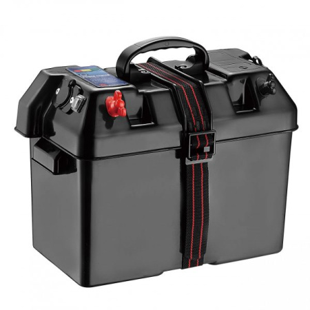 Ящик акумуляторний Easterner із зарядкою USB, із вимикачами 60А+10А (C11517-1)