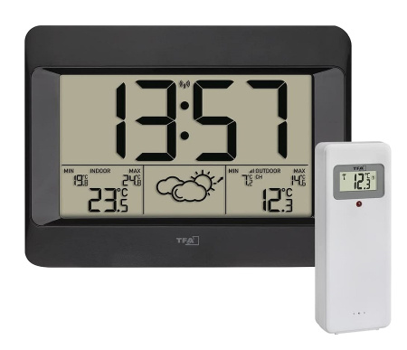 Метеостанція TFA "Zeno", 216x28x160 мм (35116301)