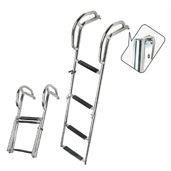 Сходи RYE з поручнями, 4 сходинки (HF01-124SA)