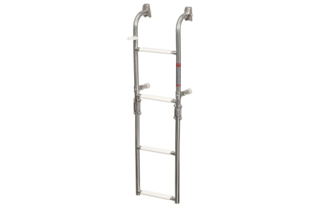 Сходи AquaLand складні, нержавіюча сталь, 2+2 сходинки (1103032)