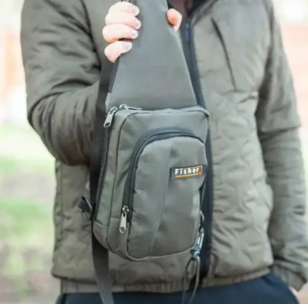 Сумка для риболовлі через плече Fisher (К-047)