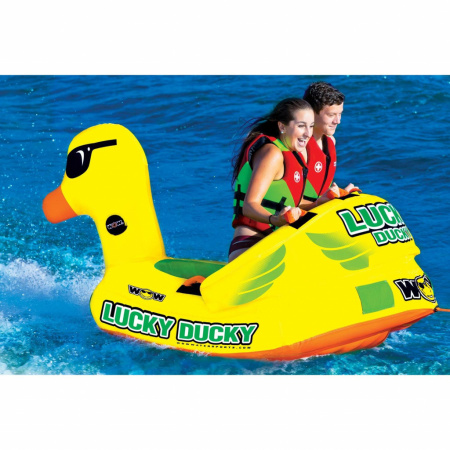 Буксирувальний балон (Плюшка) WOW Lucky Ducky 2P Towable (19-1040)
