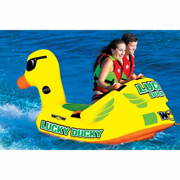 Буксирувальний балон (Плюшка) WOW Lucky Ducky 2P Towable (19-1040)