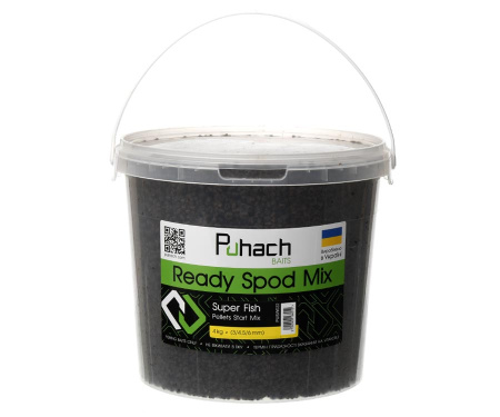 Спод мікс Puhach Baits Ready Spod Mix Pellets Start Mix Super Fish (PUSW022)