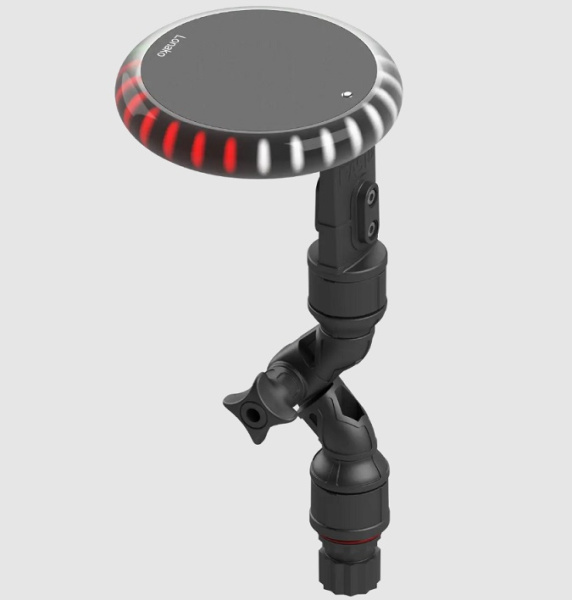 Трикольоровий навігаційний вогонь  FASTEN Lfс227 LONAKO з поворотно-нахильним тримачем Lf003 (01.08.013.01.01)