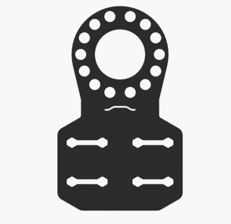 ПВХ кріплення FASTEN Pm219 тип MOLLE для кріплення сумок під замок моделі Fs219 (01.20.009.01.01)