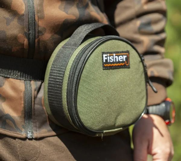 Чохол Fisher для однієї котушки до 2500 жорсткий (K-055)