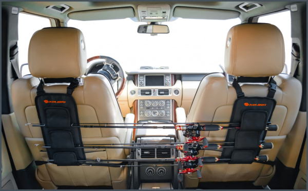 Тримач для спінінгів автомобільний Kolibri, чорний (32.106.32)