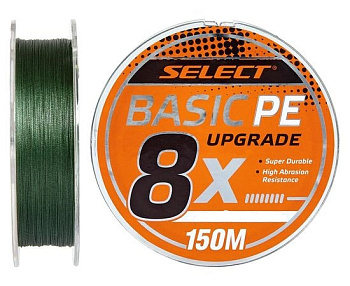 Шнур Select Basic PE 8x 150m (темно-зелений)