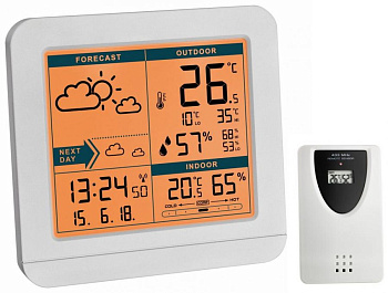 Метеостанція TFA "SKY", 123x52x117 мм, білий (35115202)