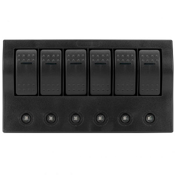 Панель RYE на 6 перемикачів (1 кнопка під сигнал) (HF60-006AP)