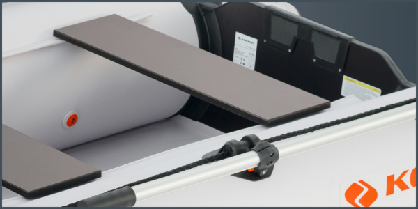 Накладка транцева внутрішня Kolibri пластикова