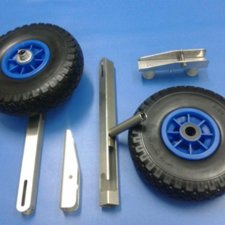 Транцеві колеса Технопарус КТ-5Н нержавійка трансформери