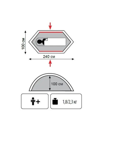 Намет Tramp Lightbicycle (v2) (TRT-033)