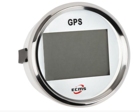 GPS спідометр мультиекран ECMS PLG3-WS-GPS, діаметр 85мм (900-00031)