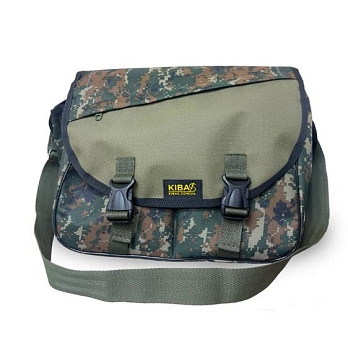 Сумка спінінгіста Kibas, колір зелений піксель (SUMKA-SPININGISTA-KIBASPH)