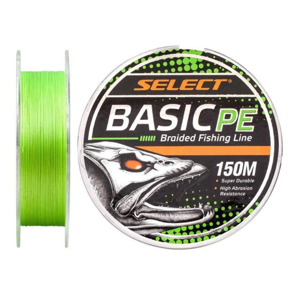 Шнур Select Basic PE 150m (салатовий)