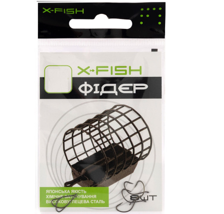 Гачок X-Fish Фідер (8 шт/уп)