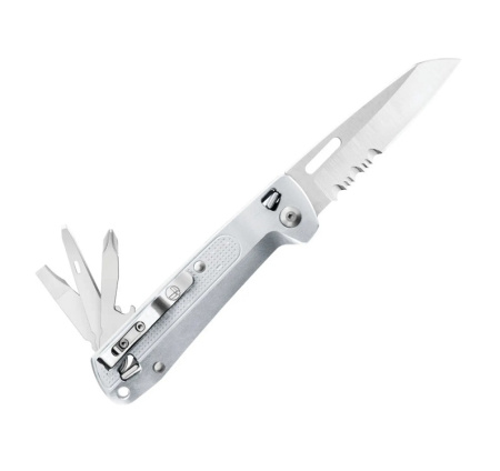 Ніж-мультитул Leatherman Free K2x Silver (832654)