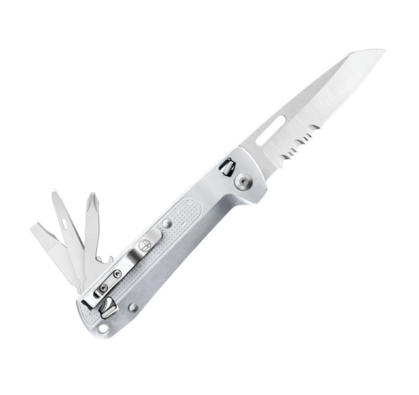 Ніж-мультитул Leatherman Free K2x Silver (832654)