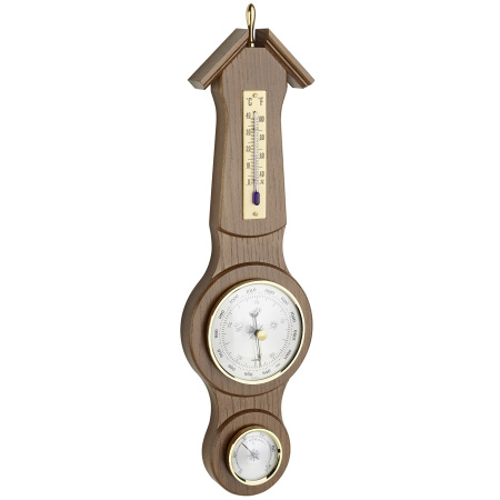 Метеостанція TFA "Sheraton" дуб, d=90/50 мм, 390х105 мм (20104001)