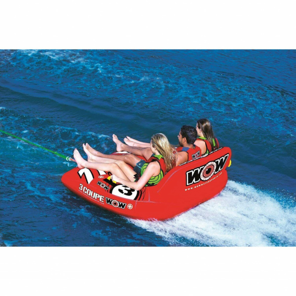 Буксирувальний балон (Плюшка) WOW Coupe 3 Person Towable (21-1080)