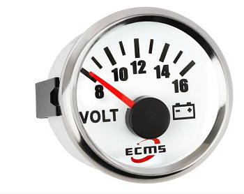 Вольтметр ECMS PMV2-WS-8-16, діаметр 52мм (800-00056)