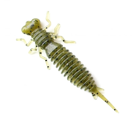 Cиліконова приманка Larva 4.5 дюйма колір 001