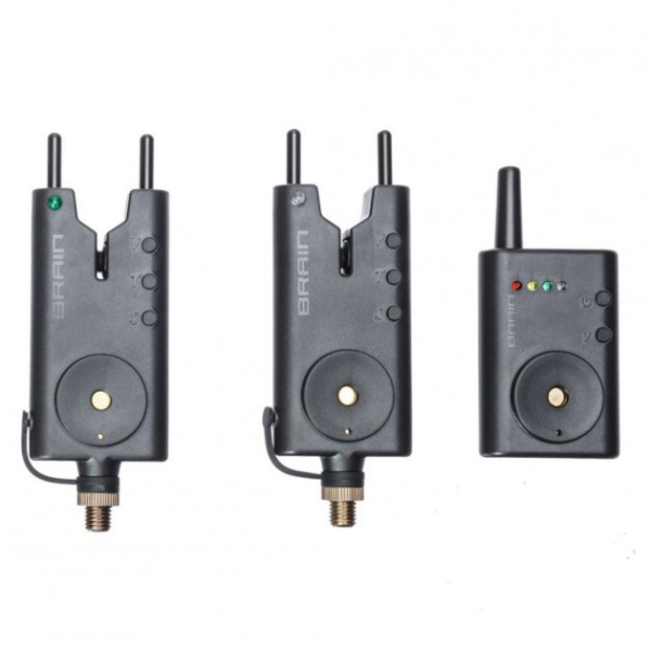 Набір сигналізаторів Brain Wireless Bite Alarm B-1 2+1 (1858.42.24)