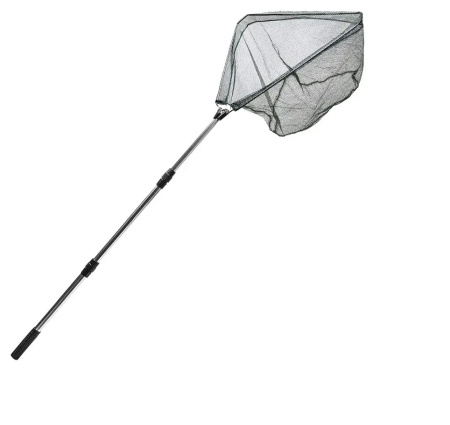 Підсак телескопічний LuckyFish 200 см, діаметр голови 60*60*60 см, трикутний алюміній