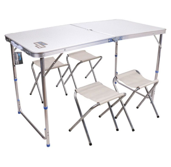 Стіл FR туристичний 60*120 3 4 стільцями HY-022 (906-01-022)