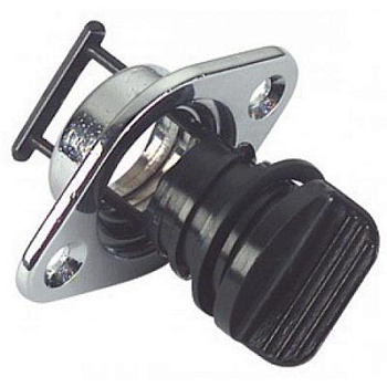 Пробка зливна Osculati  хромована 40мм (18.538.01)