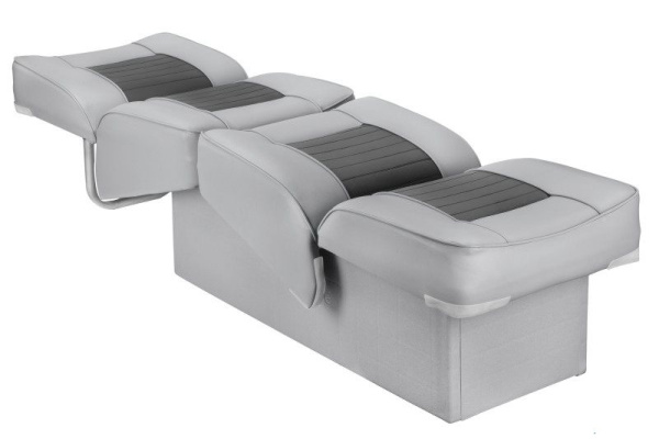 Подвійне сидіння/ліжко Newstar Back-to-Back Lounge, сірий/чорний (75112GC)