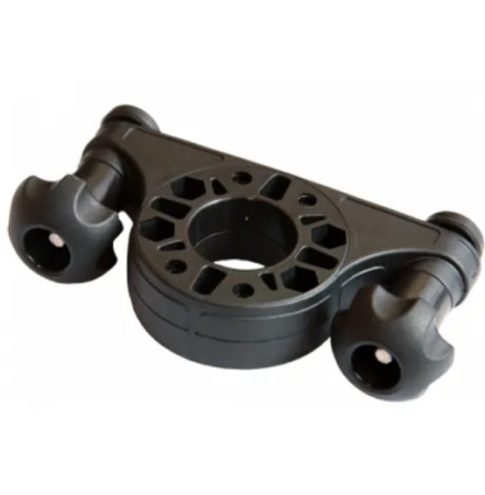 Замок та монтажний майданчик FASTEN для встановлення на С-подібний профіль (FMa) (01.01.013.02.01) чорний