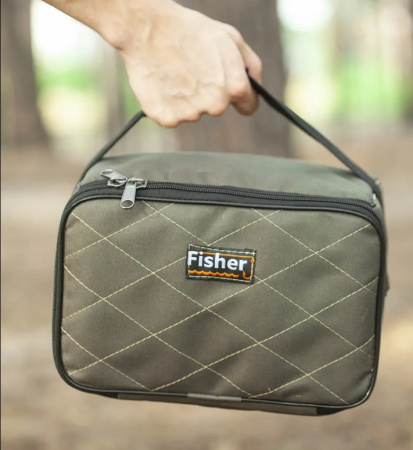 Термосумка з боксами для продуктів Fisher (K-069)