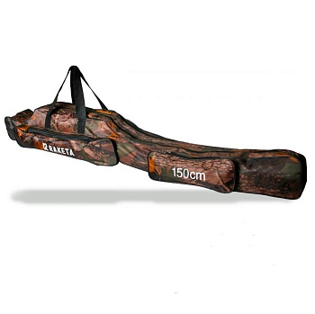 Чохол для вудилищ Raketa 150 см двохсекційний, колір камуфляж темний (CH-UD150Dark)