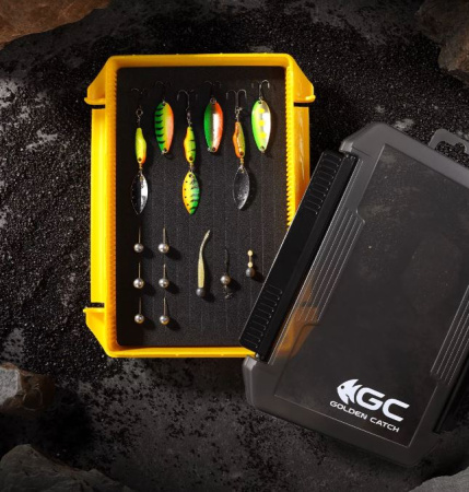 Коробка Golden Catch Lure Case Foam Double Lock LC-2015F (1339206)