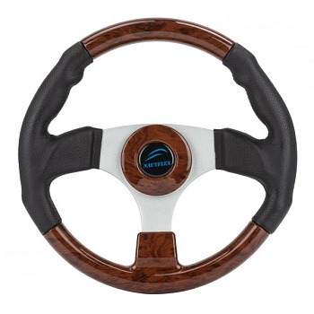 Рульове колесо Nautflex 34 см, під дерево (161-H)