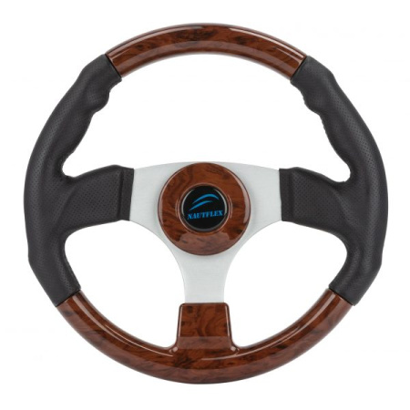 Рульове колесо Nautflex 34 см, під дерево (161-H)