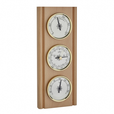 Метеостанція TFA "Classic" бук, d=70/70/70 мм, 270х110 мм (20100205)