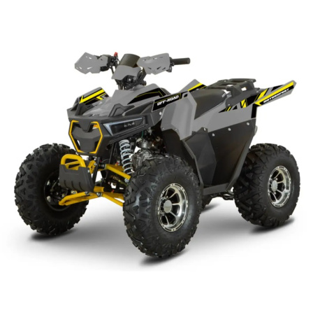 Квадроцикл FORTE AFF125 PRO сіро-жовтий (145777)