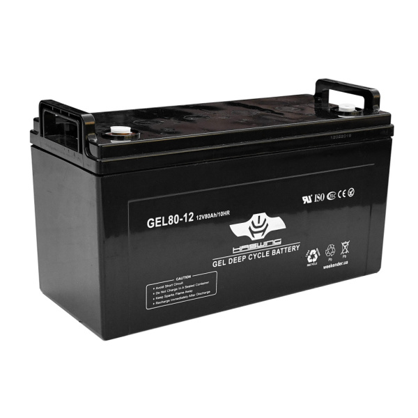 Акумулятор гелевий Haswing 12v 80Ah (80Ah gel H)