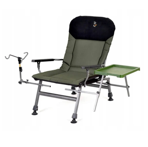 Крісло M-Elektrostatyk FK5P-Stp (ручки пластик + обвіс) на 150кг (ELE-Fk5-STP-P)