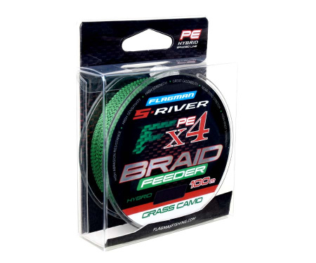 Шнур Flagman S-River Feeder Braid X4 100м