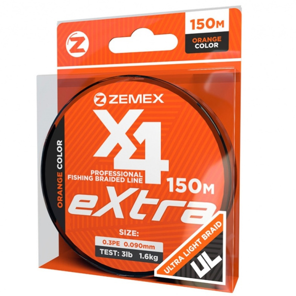 Шнур Zemex Extra PE X4 150м
