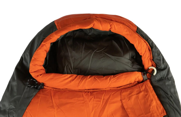 Спальний мішок Tramp Fjord Long кокон orange/grey 225/80-55