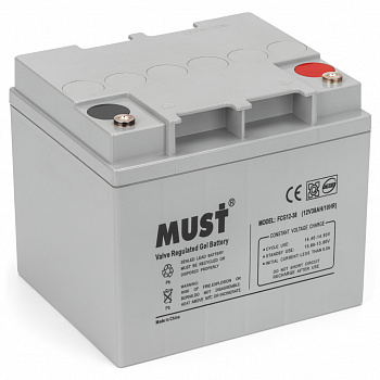 Акумулятор гелевий Must 12v 38Ah (FCG12-38)