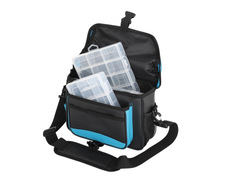 Сумка спінінгова Flagman Lure Bag с 2 коробками 28х19х8см (FLB28819)