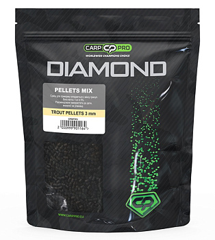 Пелетс Carp Pro Diamond Trout Pellets Mix 1кг